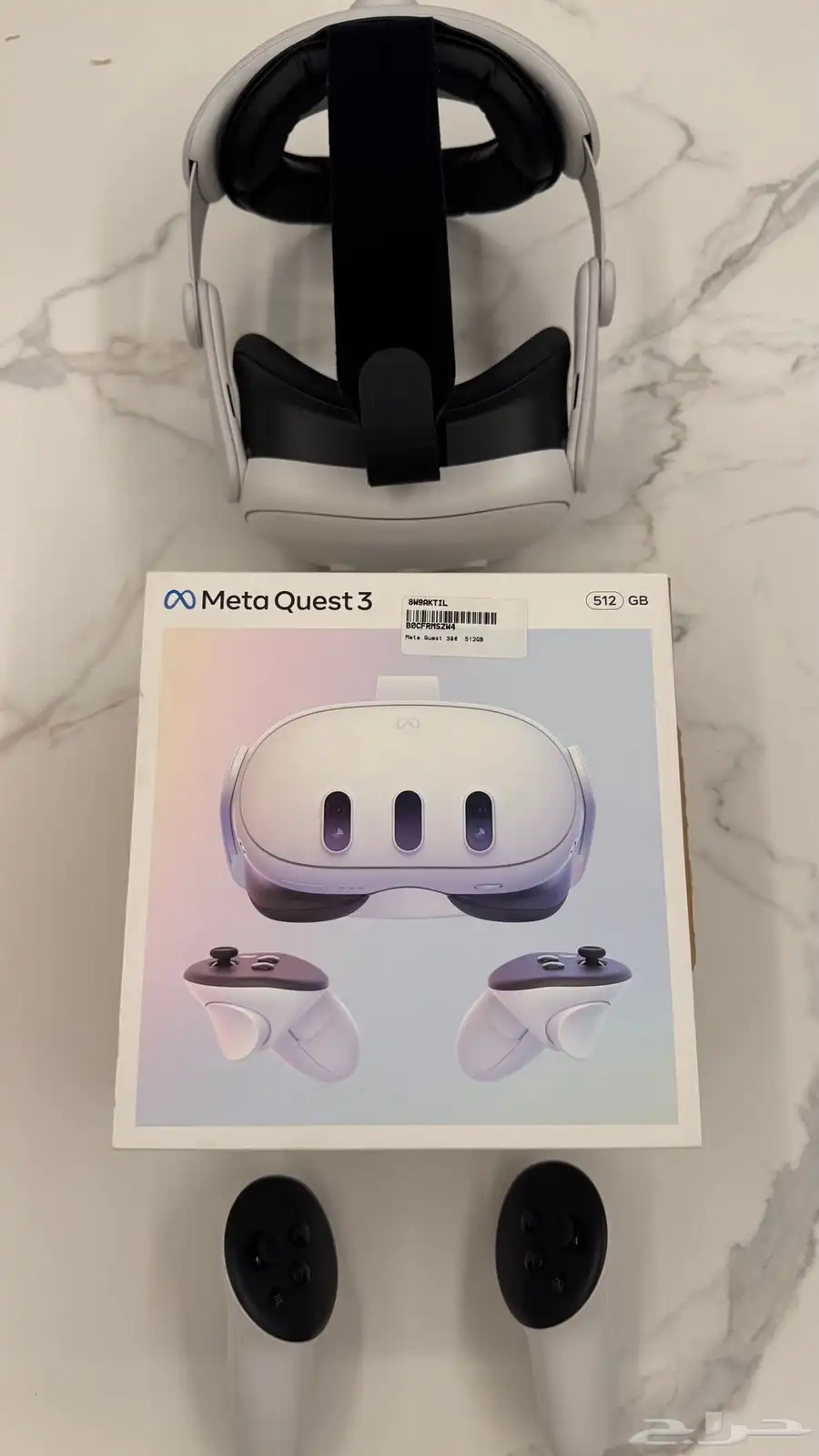 نظارة الواقع الافتراضي Meta Quest 3   512GB 0