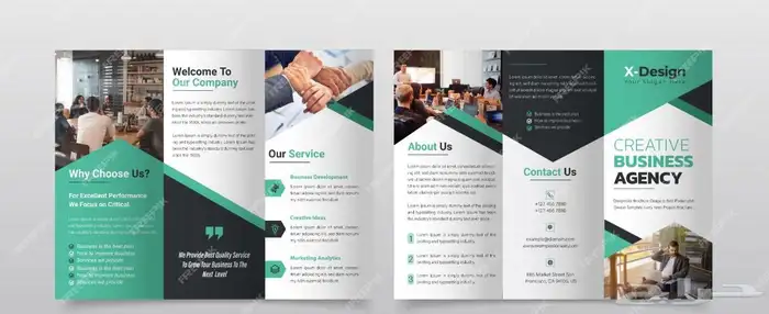 تصميم بروفايل company profile 0