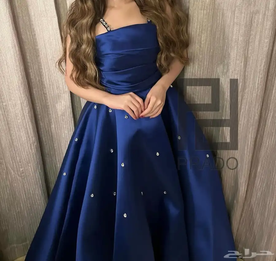 فستان سهرة كحلي من برادو 0