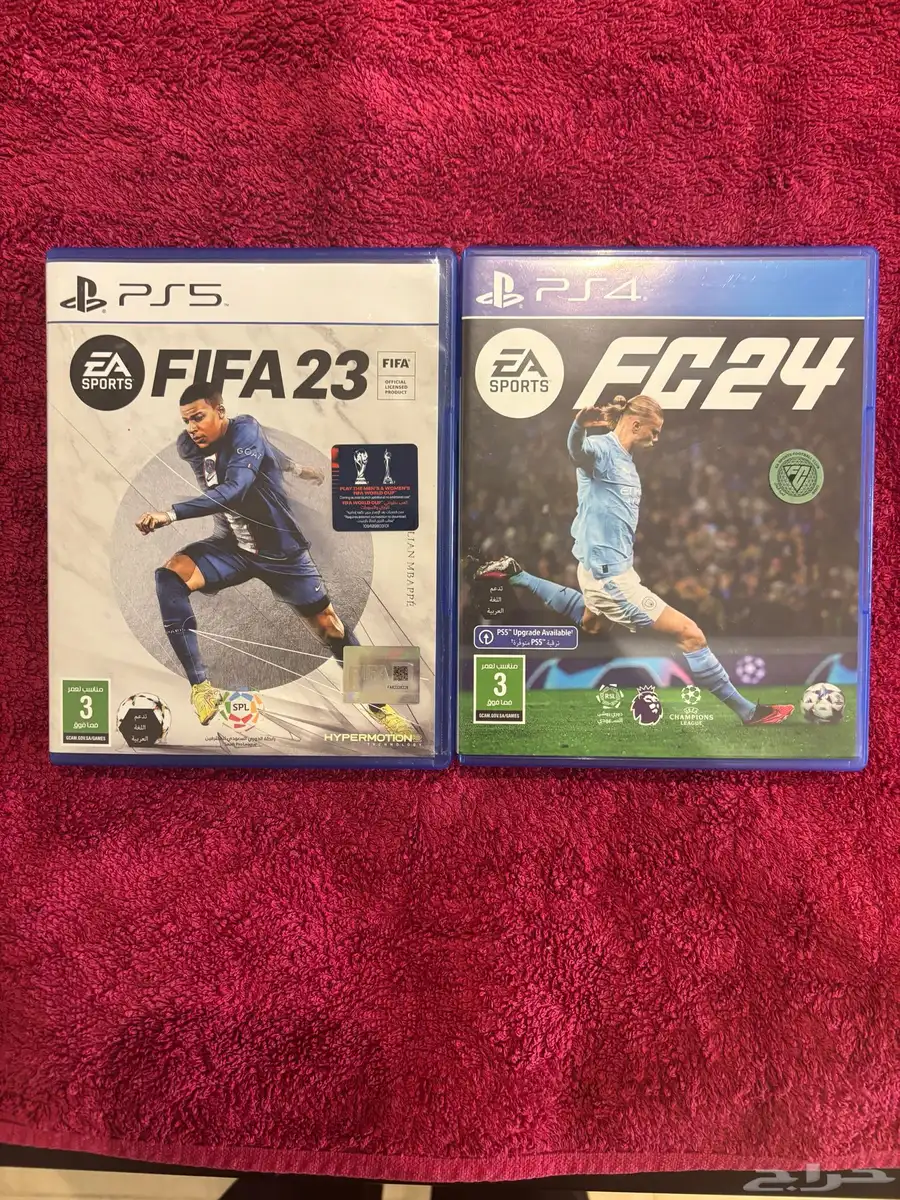 شريط fifa23 و FC24 0