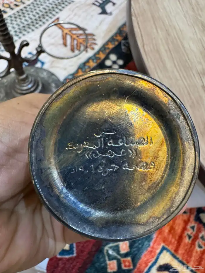 من النوادر مرشان صناعة يدوية مغربية بخام فضة حرة 2