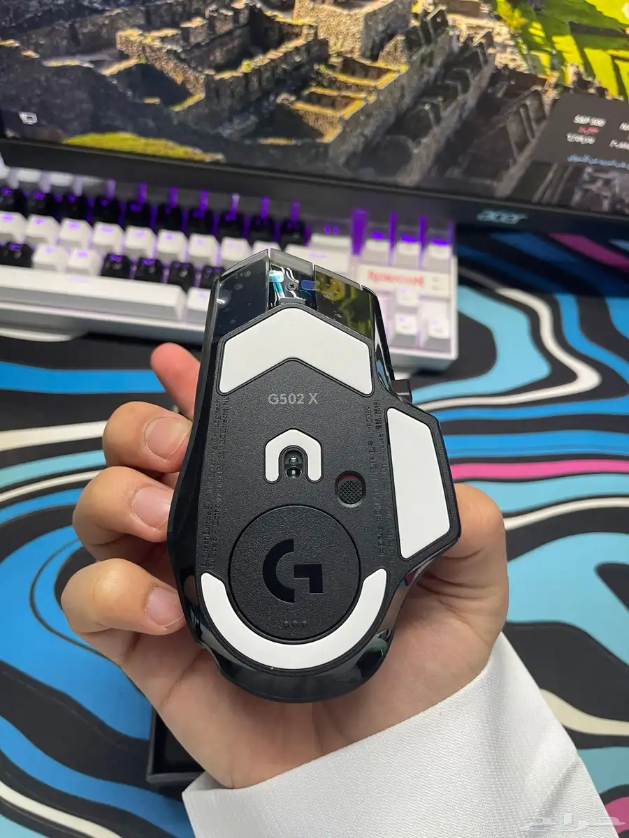 ماوس logitech G502 X PLUS جديد Wireless 3