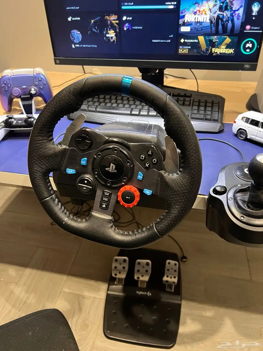 دركسون لوجيتك G29 يشتغل على سوني 4 و5 و pc 4