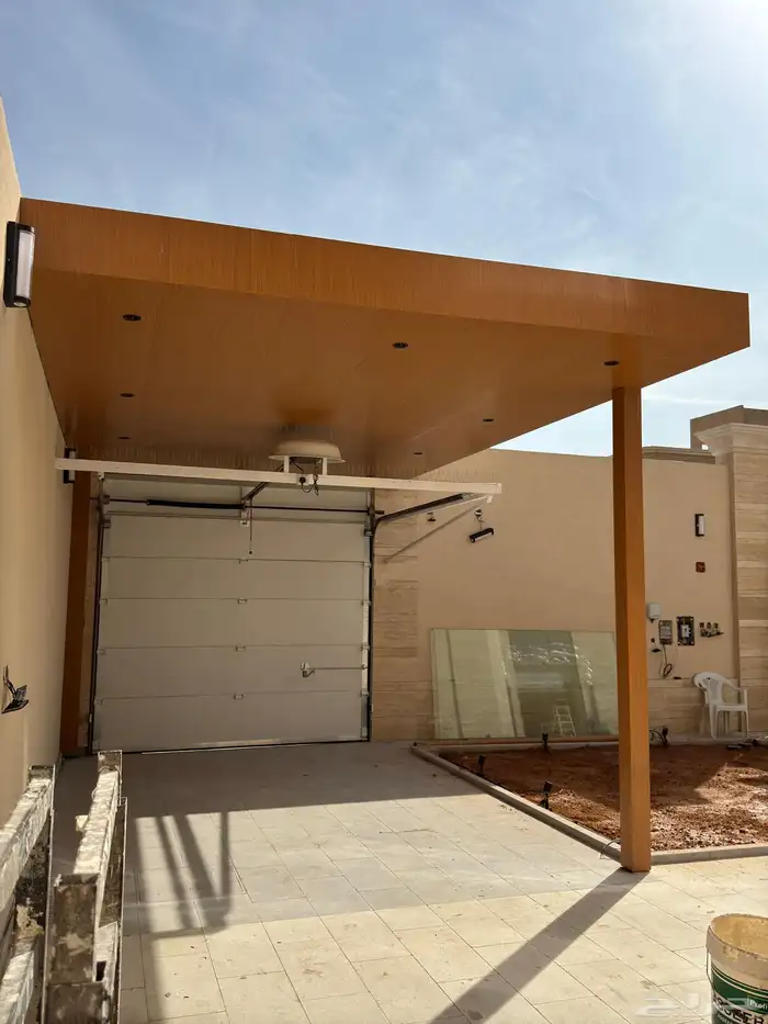 مظلات بديل خشب   سواتر حديد 19