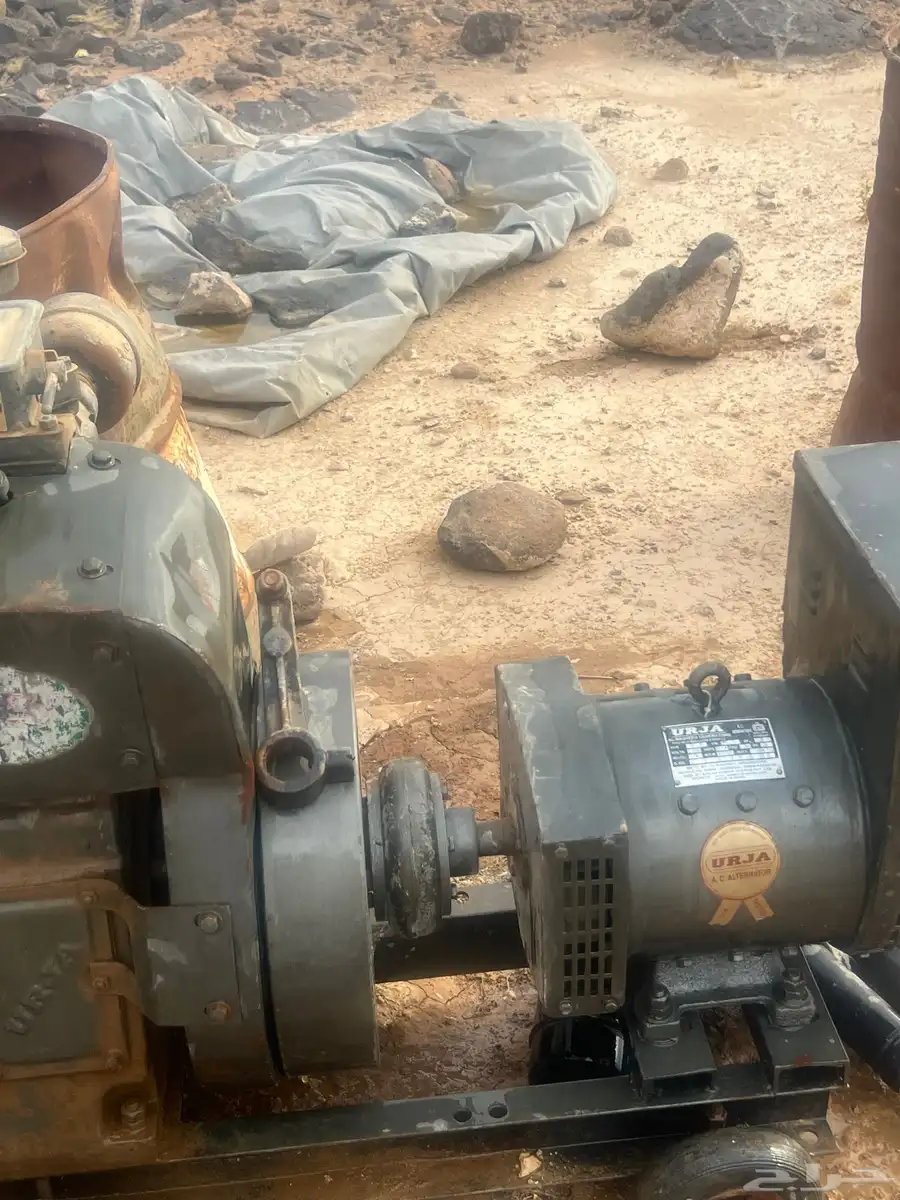 مكينه كهرباء نوع بيتر صناعه هنديه 7ونص كيلو تعمل ديزل 2