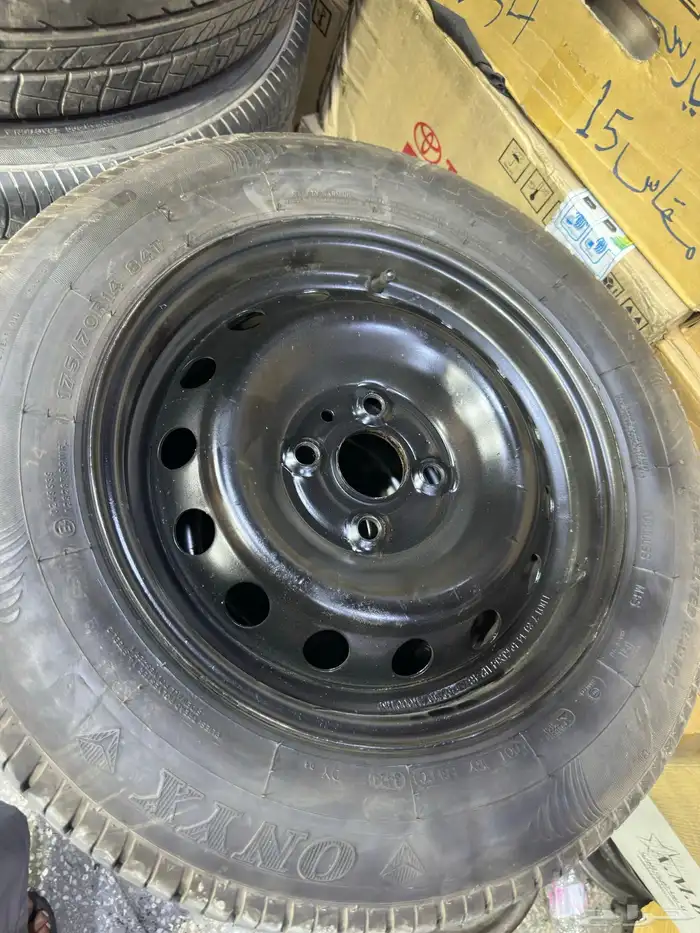 جنوط اكسنت حديد سوح أصلي مقاس 14 0