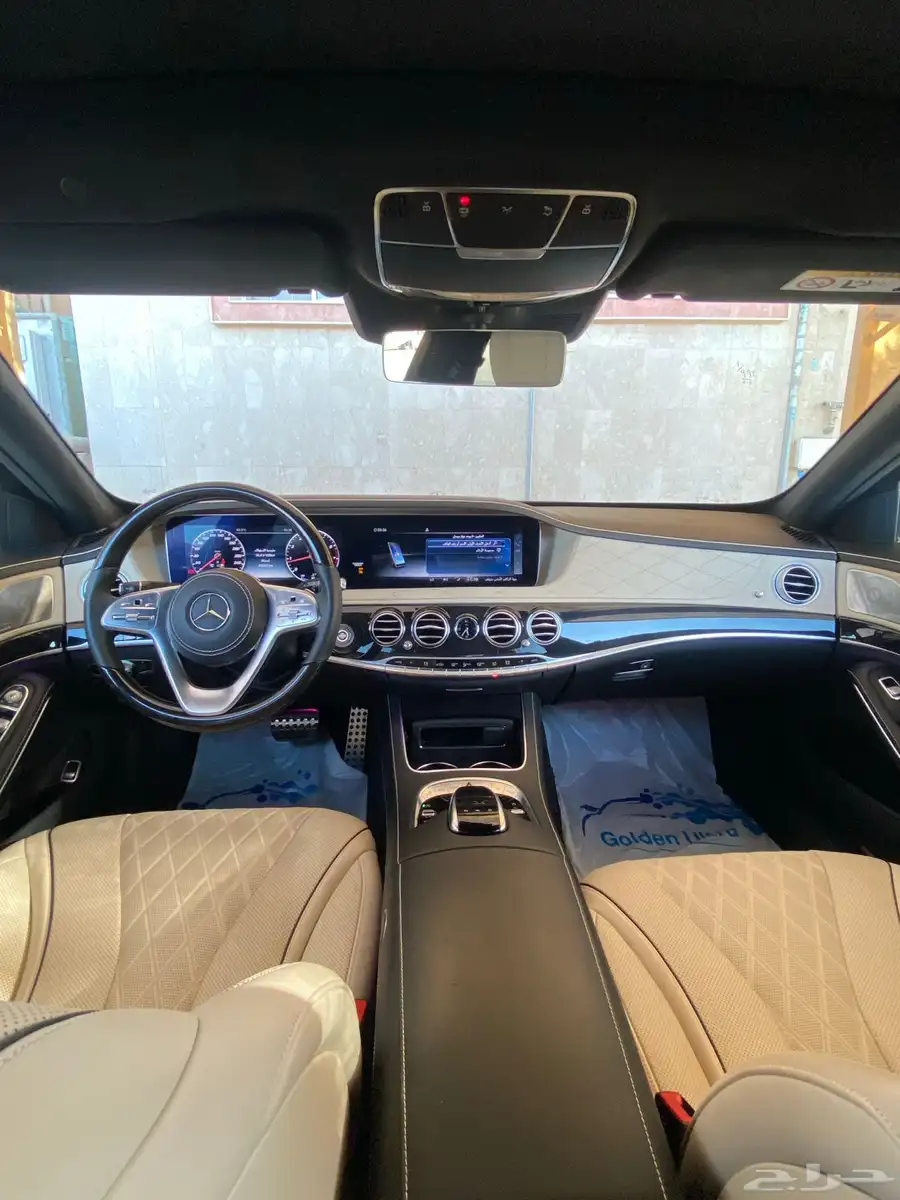 مرسيدس S560 موديل 2020 فلل كامل وارد الجفالي 17