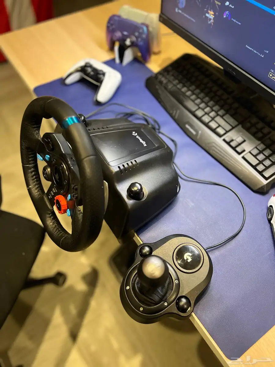 دركسون لوجيتك G29 يشتغل على سوني 4 و5 و pc 3