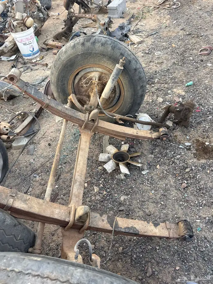 قطع غيار دينا تايوتا موديل 84 مكينه نظيفة شرط موضبه ودفرنس 3