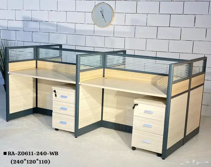 workstations وحدة عمل رباعي و ورك ستيشن بارتيشن رباعية جديد 35