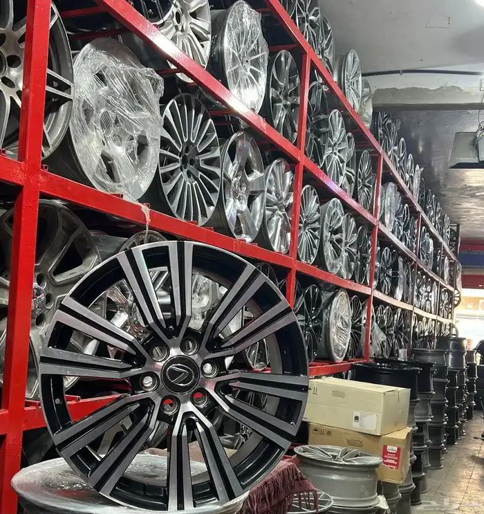 جنوط جيب لكزس LX600 مقاس 22 اصلي وكالة موديل 2024 6