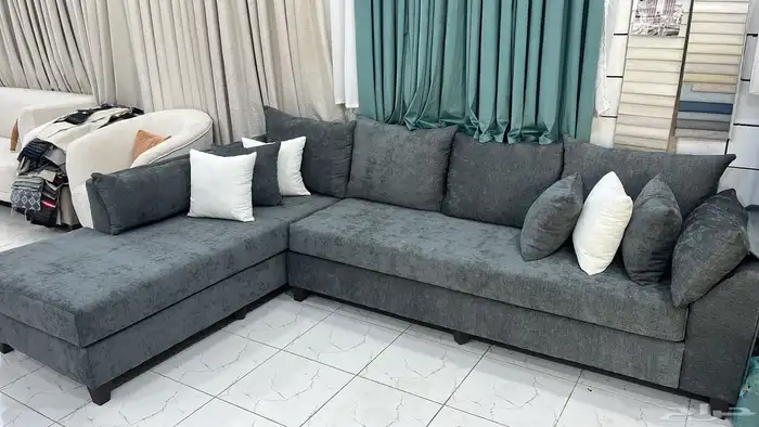 اطقم كنب تفصيل و جاهز على حسب الطلب جديده و بضمان 10