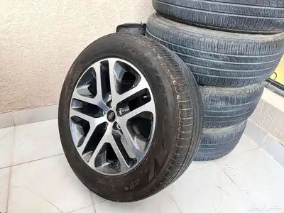 كفرات ديفندر طقم كامل مع الجنوط فضي 22 1