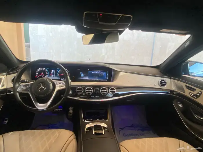 مرسيدس S560 موديل 2020 فلل كامل وارد الجفالي 13