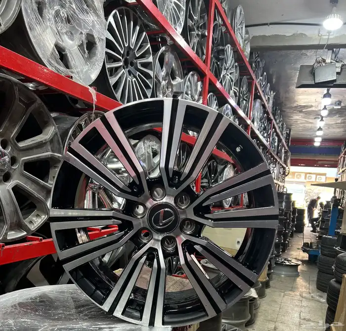 جنوط جيب لكزس LX600 مقاس 22 اصلي وكالة موديل 2024 0