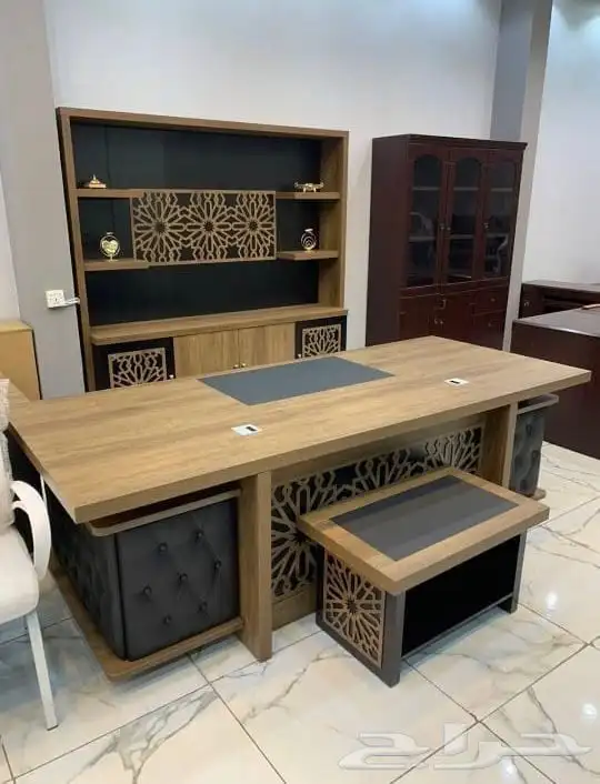 طقم مكاتب فخامة متوفر في كل مقاس و ألوان و سعر الجملة 8