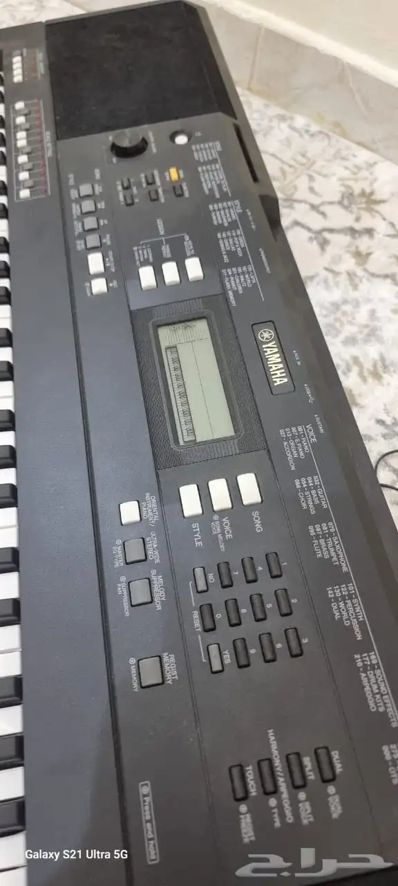 كيبورد Yamaha PSR-A350   محول أصلي 2
