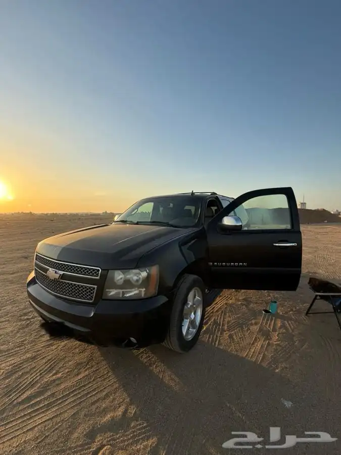 شيفرولية سوبربان LTZ 2007 اسود فل كامل 0