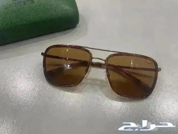 نظارة لاكوست LACOSTE أصلية عدسات مربعة جديدة 1