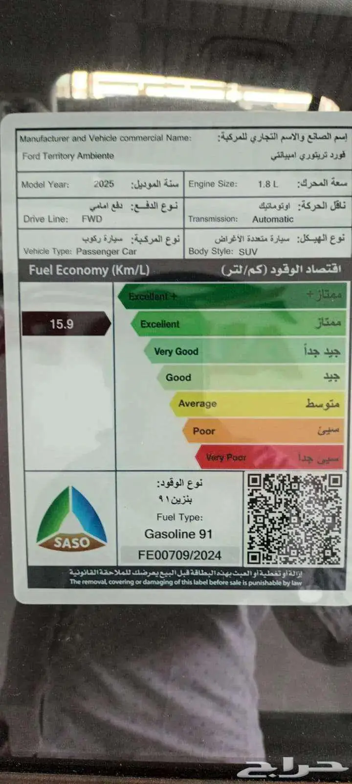 فورد تيريتوري 2025 10