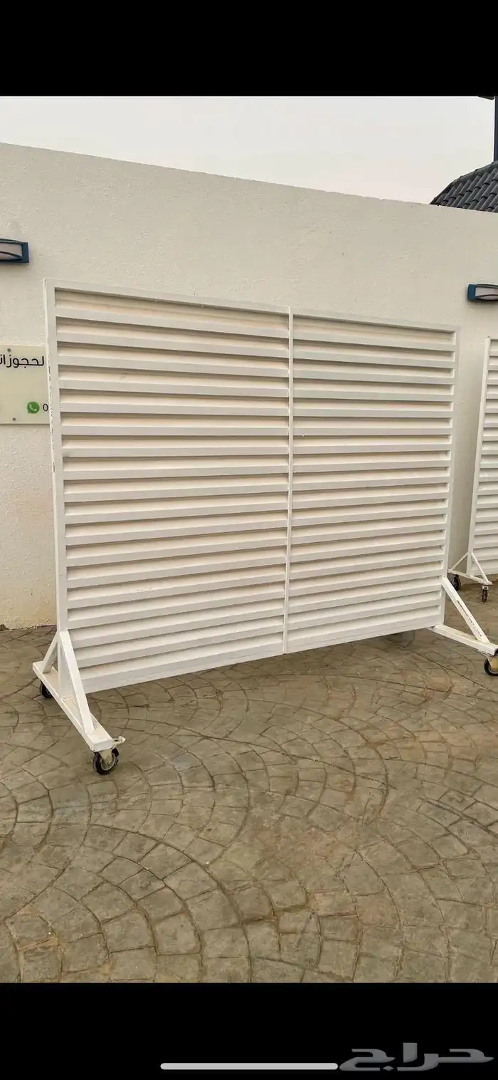 مظلات بديل خشب   سواتر حديد 16