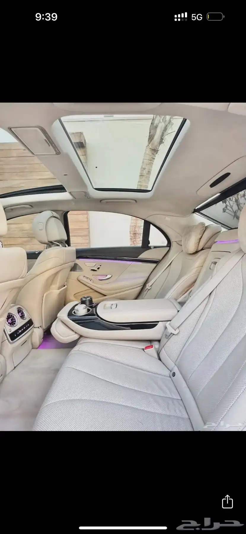 مرسيدس2016- S500 نظيفة محوله مايباخ 25