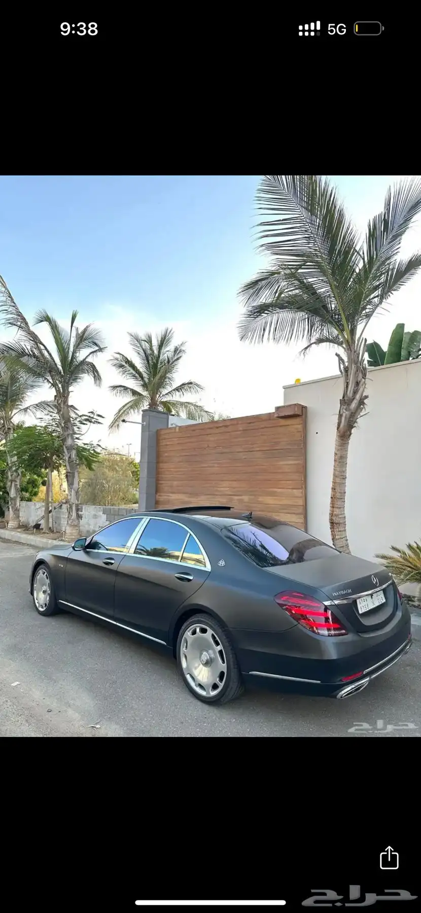 مرسيدس2016- S500 نظيفة محوله مايباخ 7