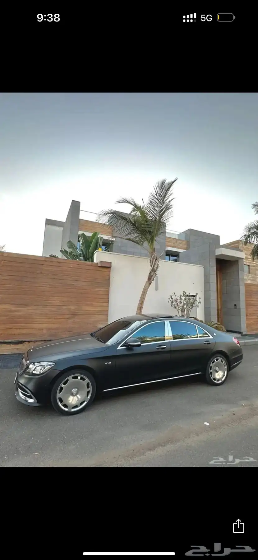 مرسيدس2016- S500 نظيفة محوله مايباخ 2