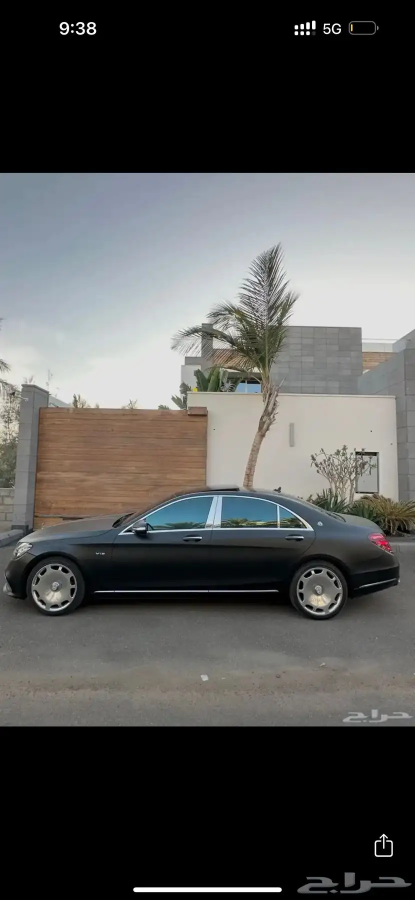 مرسيدس2016- S500 نظيفة محوله مايباخ 5