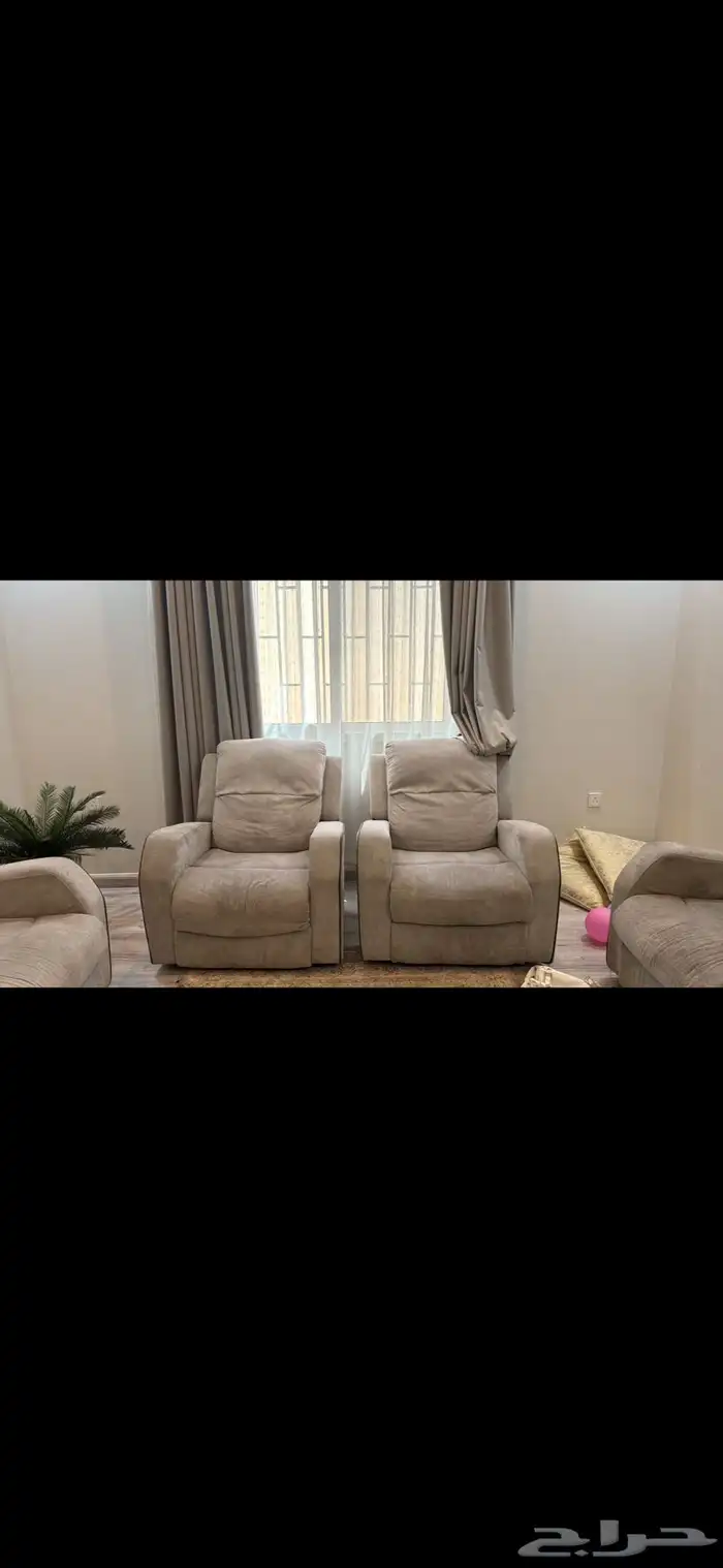 كنب استرخاء 7 مقاعد ( 3 2 1 1) 4
