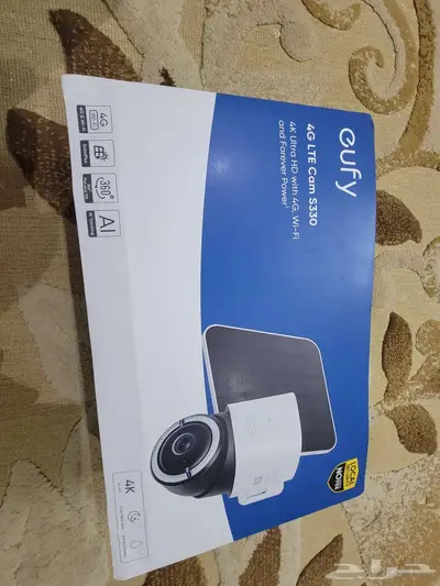 كاميرا مراقبة خارجية Eufy 4G LTE S330 جديدة دقة 4k 5