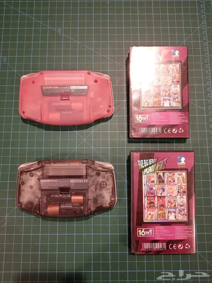 نينتندو جيم بوي أدفانس معدلة - Modded Nintendo GBA 1