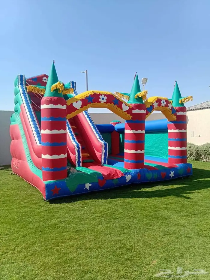 نطيطات زحاليق مائيه ملعب صابوني 6