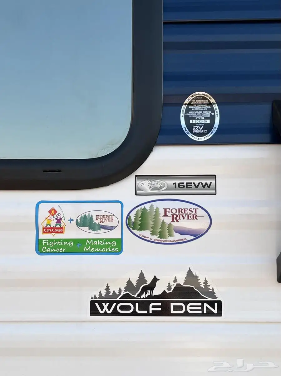 كرفان امريكي سحب WOLF DEN 16EV موديل 2024 جديد 12