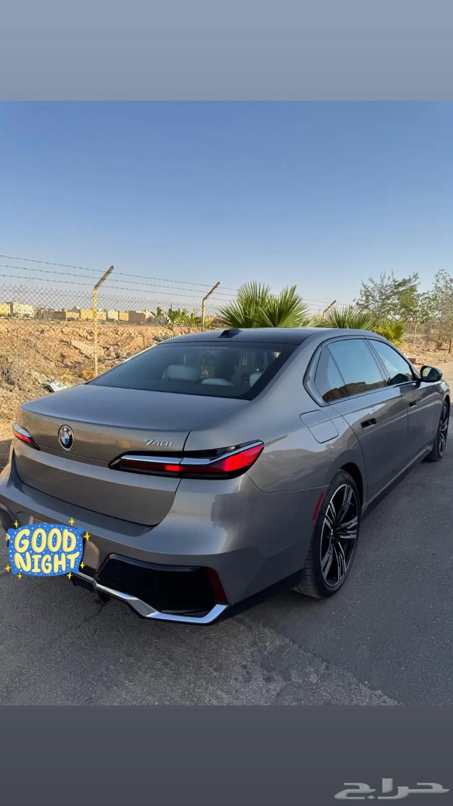 BMW 740i M Kit موديل 2024 شبه جديده 2