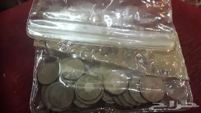 عملات معدنية قديمة 1356 ه من عهد الملك عبدالعزيز رحمه الله 0