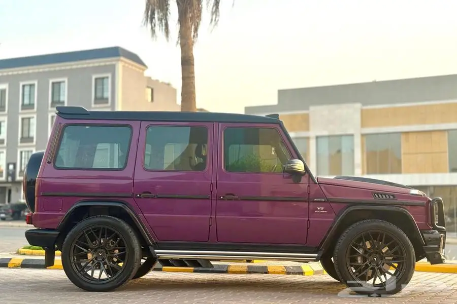 مرسيدس G63 AMG V8 2015 بنفسجي سعودي 2