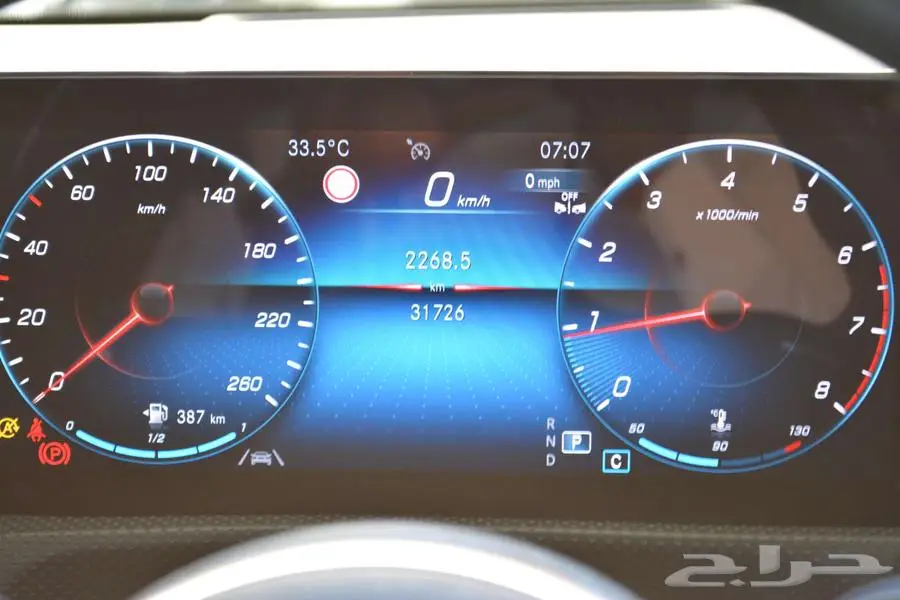 مرسيدس CLA 200 موديل 2023   استخدام شخصي   مع لوحة مميزة 10