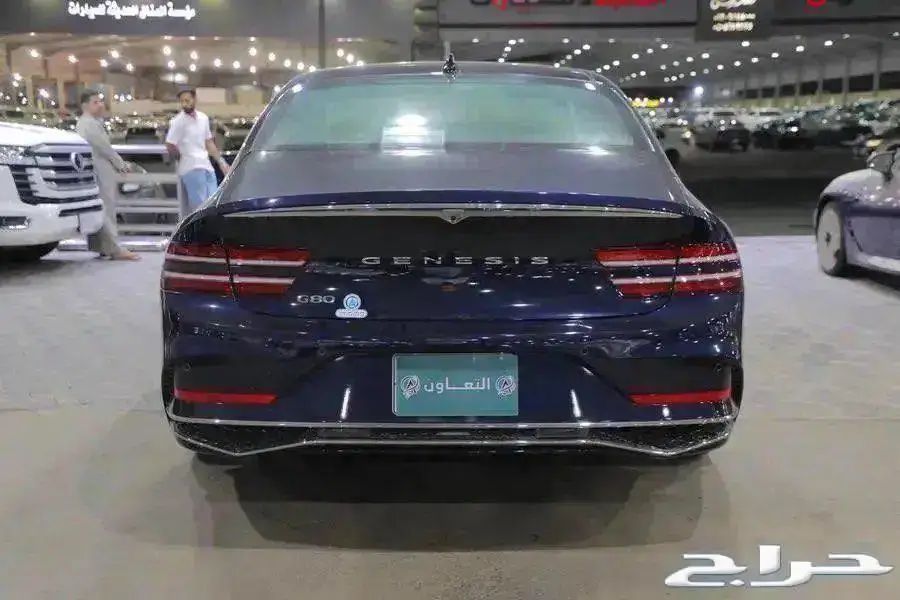 جينيسس G80 بريستيج بانوراما جلد اربعة سلندر موديل 2025 5