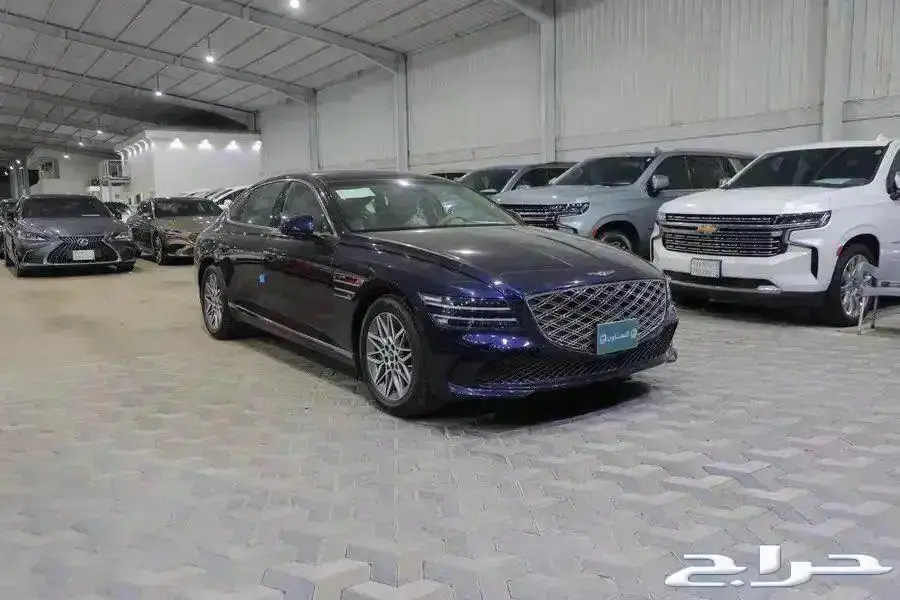 جينيسس G80 بريستيج بانوراما جلد اربعة سلندر موديل 2025 0