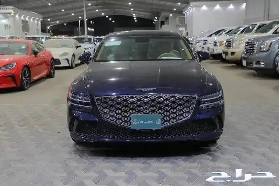 جينيسس G80 بريستيج بانوراما جلد اربعة سلندر موديل 2025 1