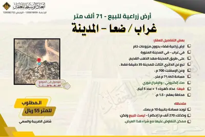 أرض زراعية للبيع في تخاييل في الشنان في حائل 5