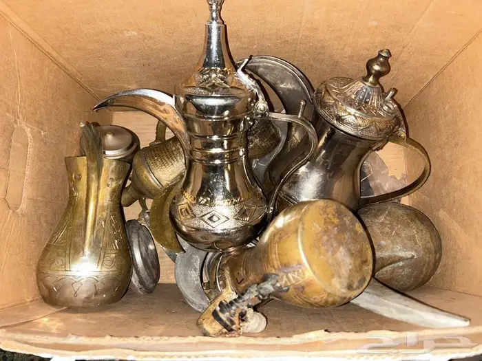 نجور تراثيه نحاس ودلال وادوات اخرى 2