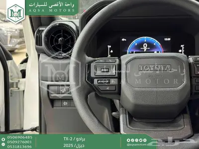 برادو تي اكس 2 أبيض ديزل 2025 اقل سعر كاش واقساط 6