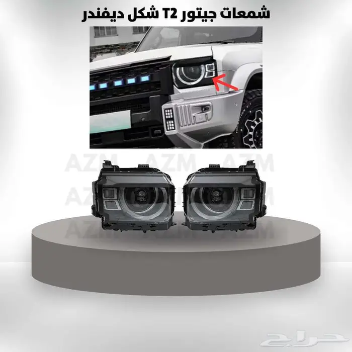 شمعات جيتور T2 شكل ديفندر 0