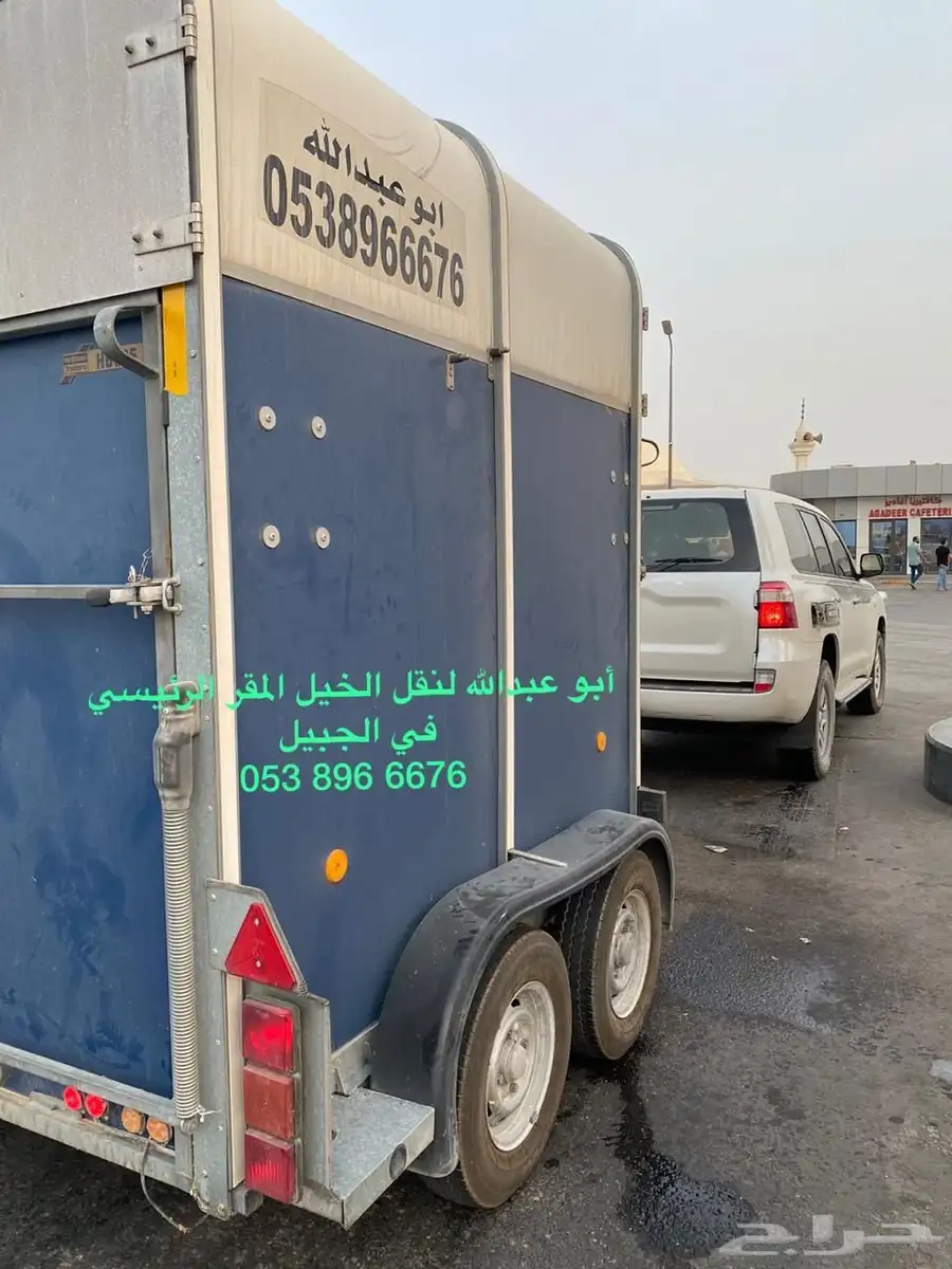 عربة راسين لنقل الخيل الشرقية 1