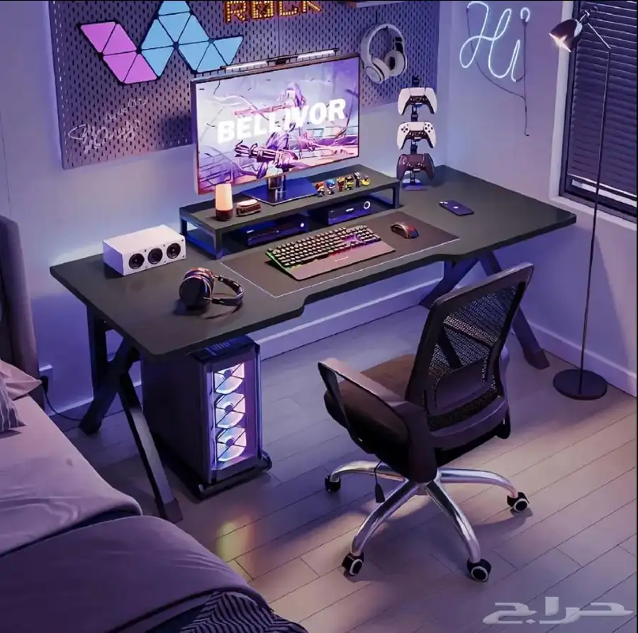 طاولة العاب قيمنق مقاس120x60 يوجد توصيل مجاني للقطيف 0