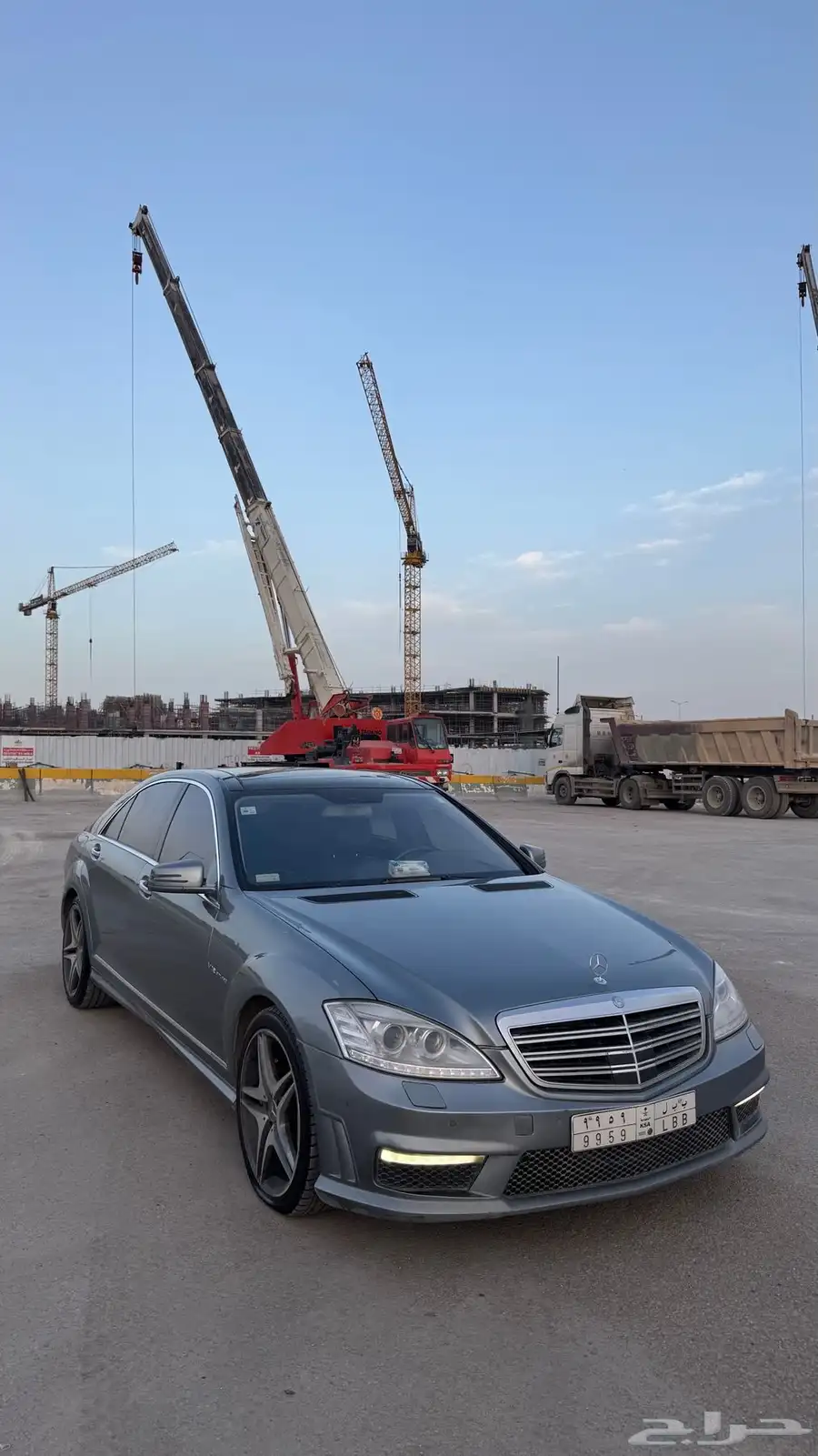 مرسيدس S550 2007 محول 2013 نظيف 0