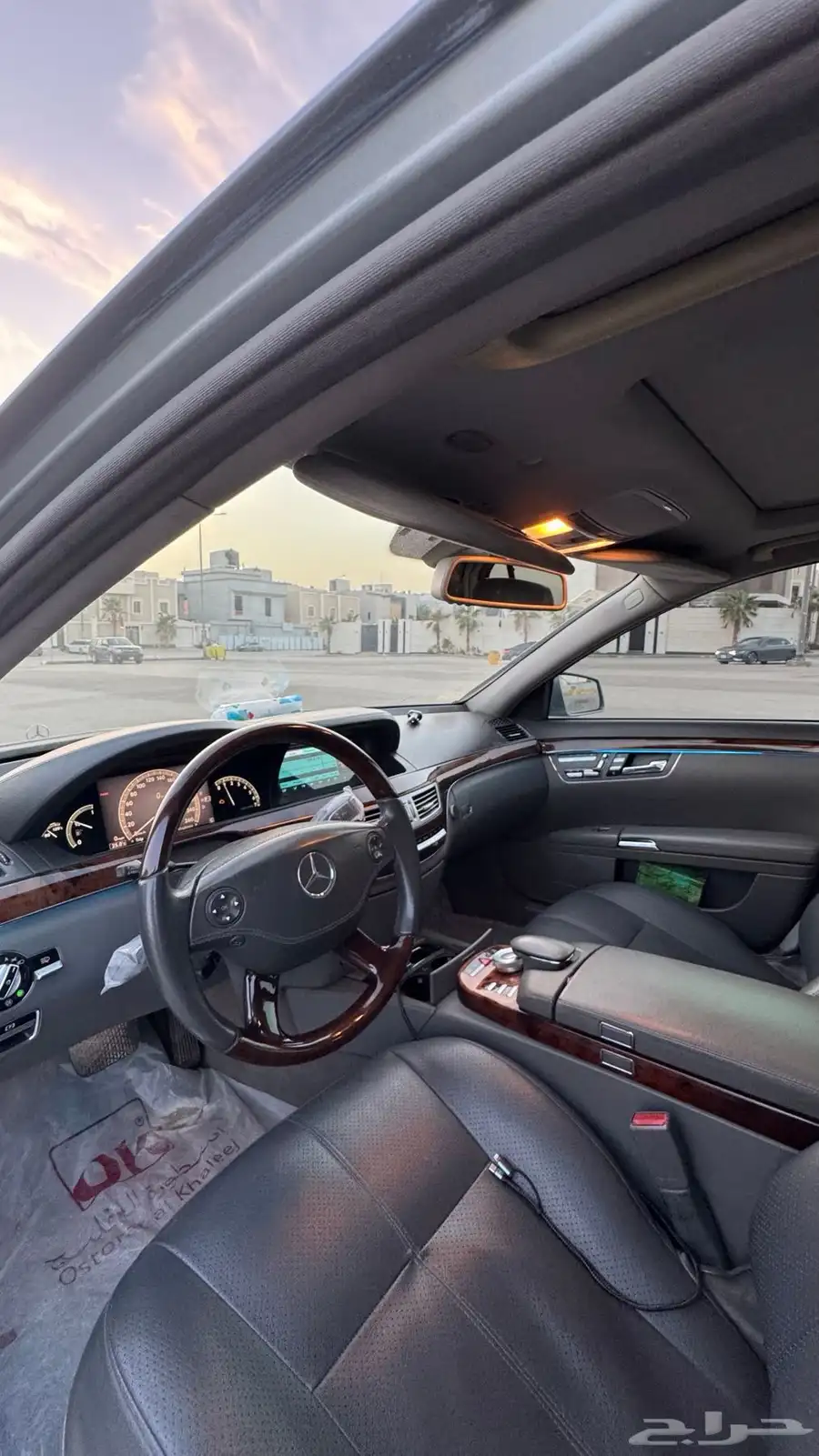 مرسيدس S550 2007 محول 2013 نظيف 13