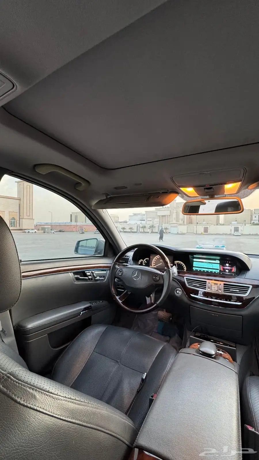 مرسيدس S550 2007 محول 2013 نظيف 9